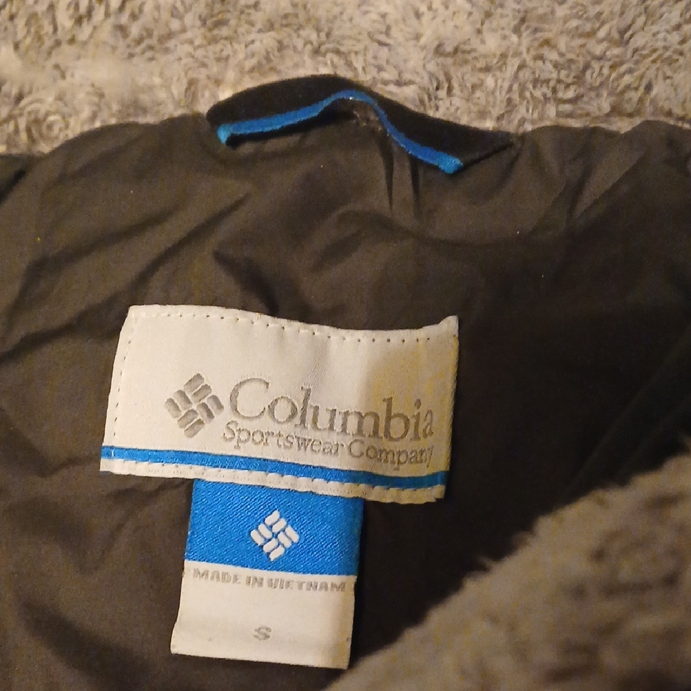 Like New! Sz. Small Columbia Forest Green Vest